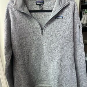 Patagonia Women’s Gray Purple Sweater